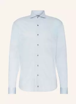 Индивидуальный покрой рубашки из джерси Van Laack, голубой