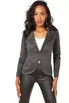 Индивидуальный рабочий пиджак на одной пуговице KRISP, черный