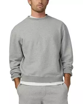 Индивидуальный свитшот свободного кроя Joe's Jeans, серый