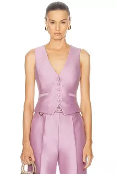 Индивидуальный жилет с иллюстрацией Zimmermann, сиреневый