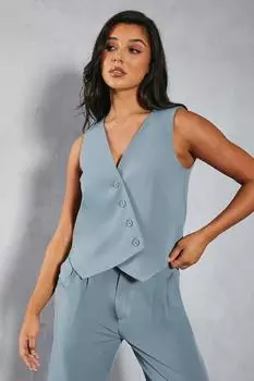 Индивидуальный жилет свободного кроя свободного кроя MISSPAP, синий