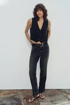 Индивидуальный жилет ZARA, черный
