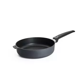 Индукционная литая кастрюля Woll Diamond Lite с высокими бортами и фиксированной ручкой, 26 см, высота 7 см, 3,0 л