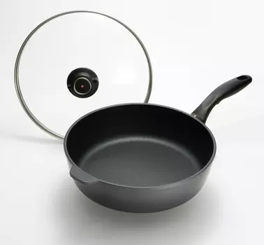 Индукционная сковорода Swiss Diamond 4,3 кварты, черный