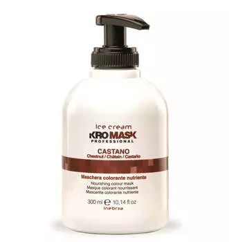 Inebrya Ice Cream Kromask Professional Маска для волос Каштан 300мл