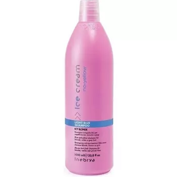 Inebrya Ice Cream No-Yellow Light Blue Shampoo Шампунь для светлых волос 1000 мл