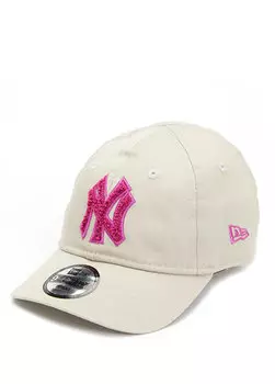 Inf mb boucle 9forty neyyan бежевая детская шапка унисекс New Era