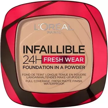 Infaillible 24H Fresh Wear Foundation В Пудре 120 Ваниль 9G, L'Oreal