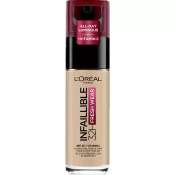 Infaillible 32H Fresh Wear Make-up 145 Розовый Бежевый L’Oral Paris, 30 ml
