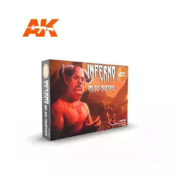 Инферно и красные модели, 3rd Gen Acrylic Paint Sets