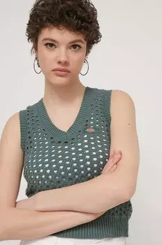 INGALLS VEST W хлопковый жилет Dickies, зеленый