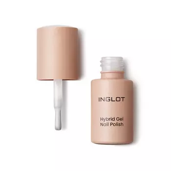 INGLOT, Лак гибридный, Прозрачный Белый 302, 6мл
