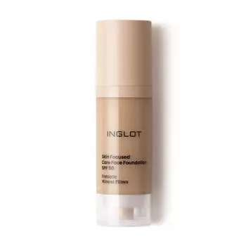 Inglot, Skin Focused Care Foundation Spf 50, Neutral Beige 311, 30 мл