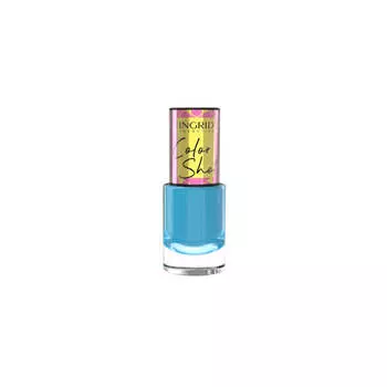 Ingrid Лак для ногтей Color Shot 03 Baby Blue 7мл