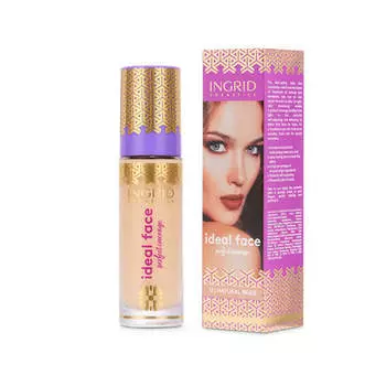 Ingrid Основа для макияжа Ideal Face Make Up Foundation 012 Натуральный Бежевый 35мл