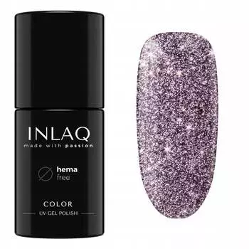 INLAQ Glitter Hybrid Nail Polish Flashing Scorpio 6 мл HEMA Free