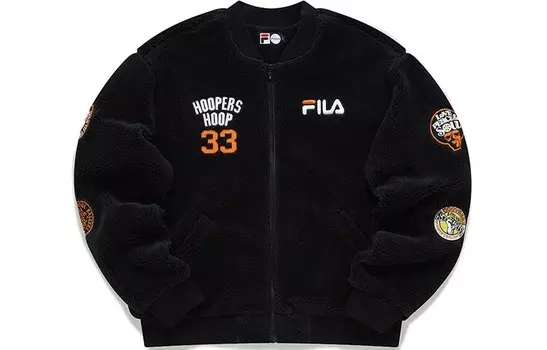 INLINE флисовая куртка унисекс Pitch Black Fila Fusion