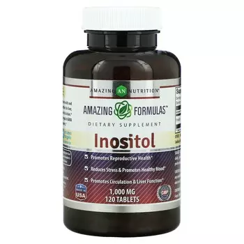 Инозитол Amazing Nutrition, 120 таблеток