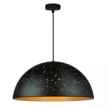 INSPIRE - Подвесной светильник металлический YDRO - 40 см - 1 лампочка E27 60 Вт - Черный - Подвесной светильник - Подвесной светильник