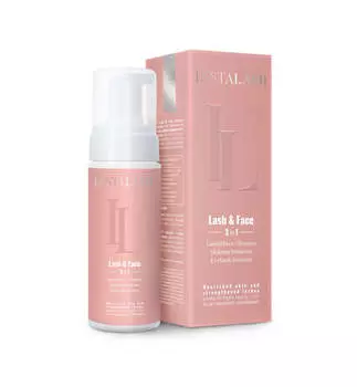 Instalash Lash & Face Пенка 2в1 для мытья ресниц и лица 100мл