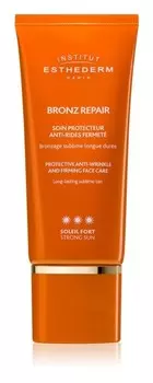 Institut Esthederm Bronz Repair Protective Anti-Wrinkle and Firming Face Care, Укрепляющий крем для лица против морщин с высокой защитой от ультрафиолета, 50 мл