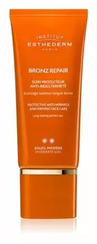 Institut Esthederm Bronz Repair укрепляющий крем для лица против морщин со средней защитой от ультрафиолета 50мл