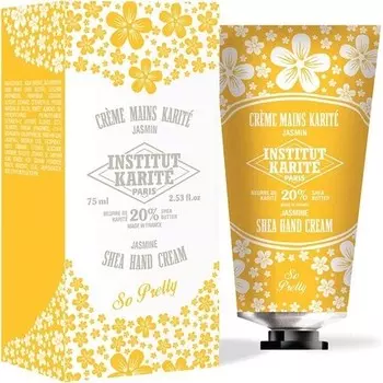 Institut Karit Paris Увлажняющий и восстанавливающий крем для рук и ногтей 20% масло ши 75 мл Жасмин Institut Karite Paris