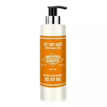 Institut Karite Молочко для тела Shea Body Milk с маслом ши, медом и миндалем 500мл