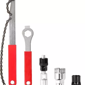 Инструмент для снятия маховика велосипеда SHENGXIN, цепной ключ, набор инструментов для фиксации застрявшей мухи, набор инструментов для удаления застрявшей мухи, набор из 5 предметов
