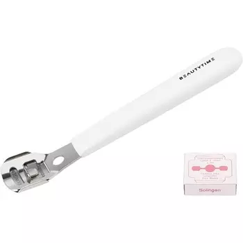 Инструмент для удаления мозолей с 10 сменными лезвиями Beautytime