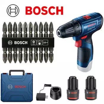 Инструменты Bosch, электрическая дрель, аккумуляторная дрель, бытовая электрическая дрель, электрическая отвертка, пистолет, набор сверл
