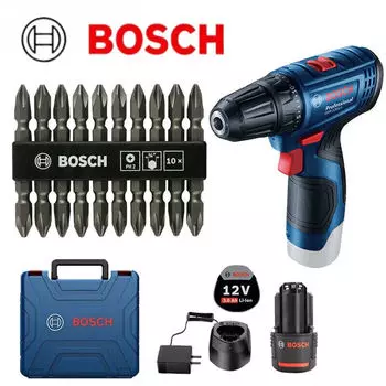 Инструменты Bosch, электрическая дрель, аккумуляторная дрель, бытовая электрическая дрель, электрическая отвертка, пистолет, набор сверл