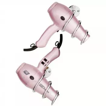 Инструменты для волос Хромированный настенный держатель для фена Hair Tools