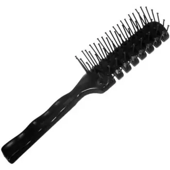 Инструменты для волос Расческа для волос Tangle Free с мягкими гибкими шариковыми щетинками Расческа с вентиляцией для сухих или влажных волос Распутывание и укладка Маленькая плоская расческа для густых тонких и вьющихся волос Hair Tools