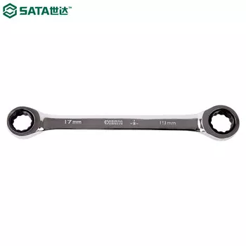 Инструменты Star SATA, двусторонний гаечный ключ для цветов сливы, ключ двойного назначения, храповой ключ, инструмент для быстрого гаечного ключа 46209