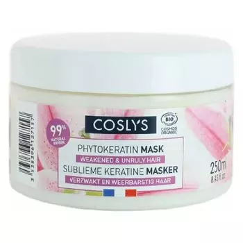 Интенсивная маска для ослабленных и поврежденных волос с кератином, 150 мл Coslys
