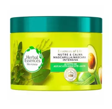Интенсивная маска из авокадо и алоэ Nutre & Calma Herbal Essences, 450 ml