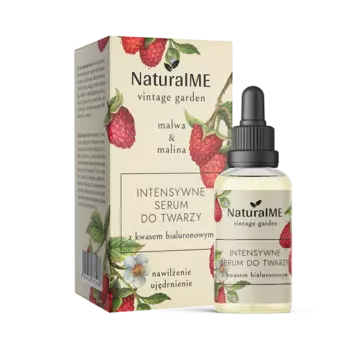 Интенсивная сыворотка для лица увлажняющая и укрепляющая для дня и ночи с гиалуроновой кислотой, 30 мл Naturalme Vintage garden