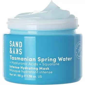 Интенсивная увлажняющая маска Sand & Sky Tasmanian Spring Water Уменьшает покраснения и морщины Улучшает текстуру кожи Увлажняющая маска для лица для жирной сухой чувствительной кожи