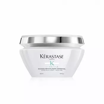 Интенсивная восстанавливающая маска для поврежденных волос, склонных к перхоти symbiose masque revitalisant essentiel Krastase, 200 мл