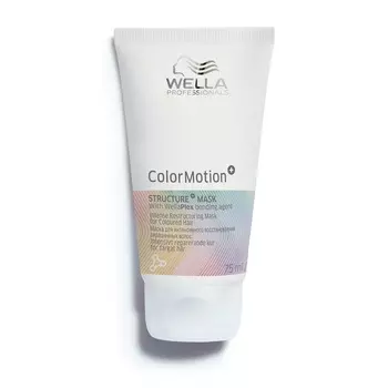Интенсивная восстанавливающая маска для волос color motion+ structure+ mask Wella Professionals, 75 мл