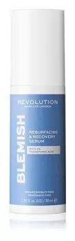 Интенсивно обновляющая сыворотка для проблемной кожи Revolution Skincare Blemish Resurfacing & Recovery