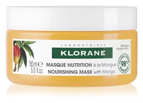 Интенсивно питательная маска для волос Klorane Mango