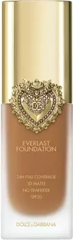 Интенсивно покрывающая жидкость с длительным действием spf 20 Dolce&Gabbana Flawless Everlast Foundation, 27N Medium Deep 27 ml