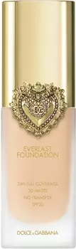 Интенсивно покрывающая жидкость с длительным действием spf 20 Dolce&Gabbana Flawless Everlast Foundation, 06W LIGHT 27 ml