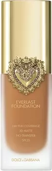 Интенсивно покрывающая жидкость с длительным действием spf 20 Dolce&Gabbana Flawless Everlast Foundation, 23W Medium 27 ml