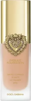 Интенсивно покрывающая жидкость с длительным действием spf 20 Dolce&Gabbana Flawless Everlast Foundation, 14W LIGHT MEDIUM 27 ml