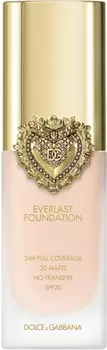 Интенсивно покрывающая жидкость с длительным действием spf 20 Dolce&Gabbana Flawless Everlast Foundation, 01N LIGHT 27 ml
