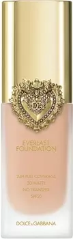 Интенсивно покрывающая жидкость с длительным действием spf 20 Dolce&Gabbana Flawless Everlast Foundation, 11W LIGHT MEDIUM 27 ml