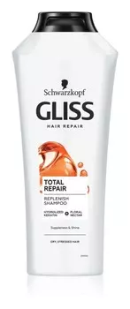 Интенсивно регенерирующий шампунь Schwarzkopf Gliss Total Repair